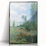 Impressionist Wall Art - View of Vétheuil by Monet