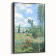Impressionist Wall Art - View of Vétheuil by Monet