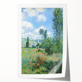Impressionist Wall Art - View of Vétheuil by Monet