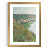 Impressionist Wall Art - View of Vétheuil by Monet