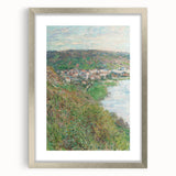 Impressionist Wall Art - View of Vétheuil by Monet