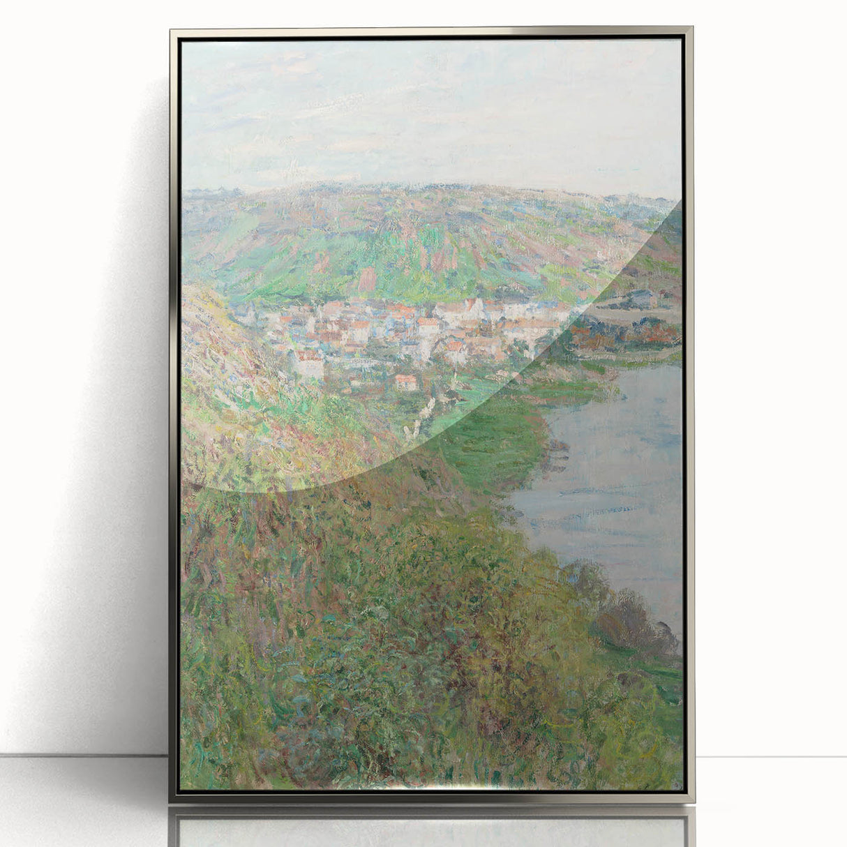Impressionist Wall Art - View of Vétheuil by Monet