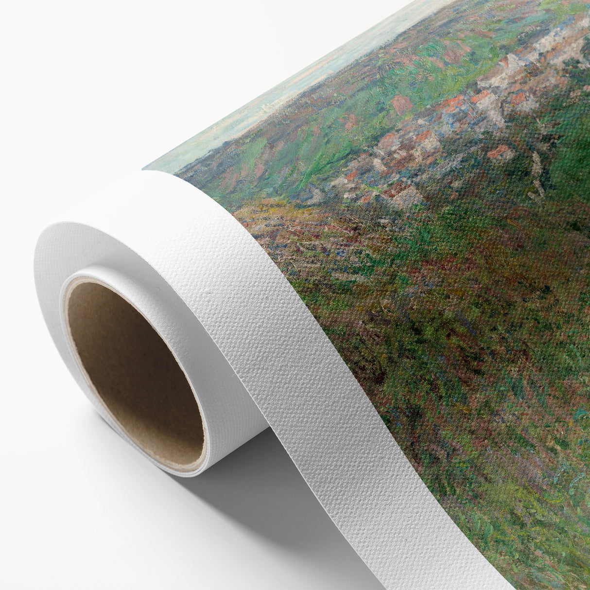 Impressionist Wall Art - View of Vétheuil by Monet