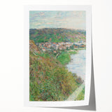 Impressionist Wall Art - View of Vétheuil by Monet