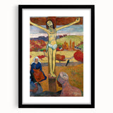 The Yellow Christ Modern Wall Art – Vibrant Religious Masterpiece
