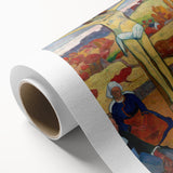 The Yellow Christ Modern Wall Art – Vibrant Religious Masterpiece