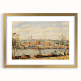 Pissarro’s View on the Cotton Mill - Impressionist Industrial Wall Art