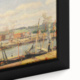 Pissarro’s View on the Cotton Mill - Impressionist Industrial Wall Art