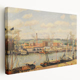 Pissarro’s View on the Cotton Mill - Impressionist Industrial Wall Art