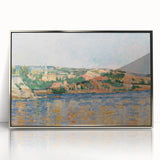 Cézanne’s Village at the Water’s Edge - Impressionist Wall Art