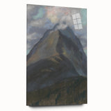 Spring Landscape Modern Wall Art – Serene Mountain Scene