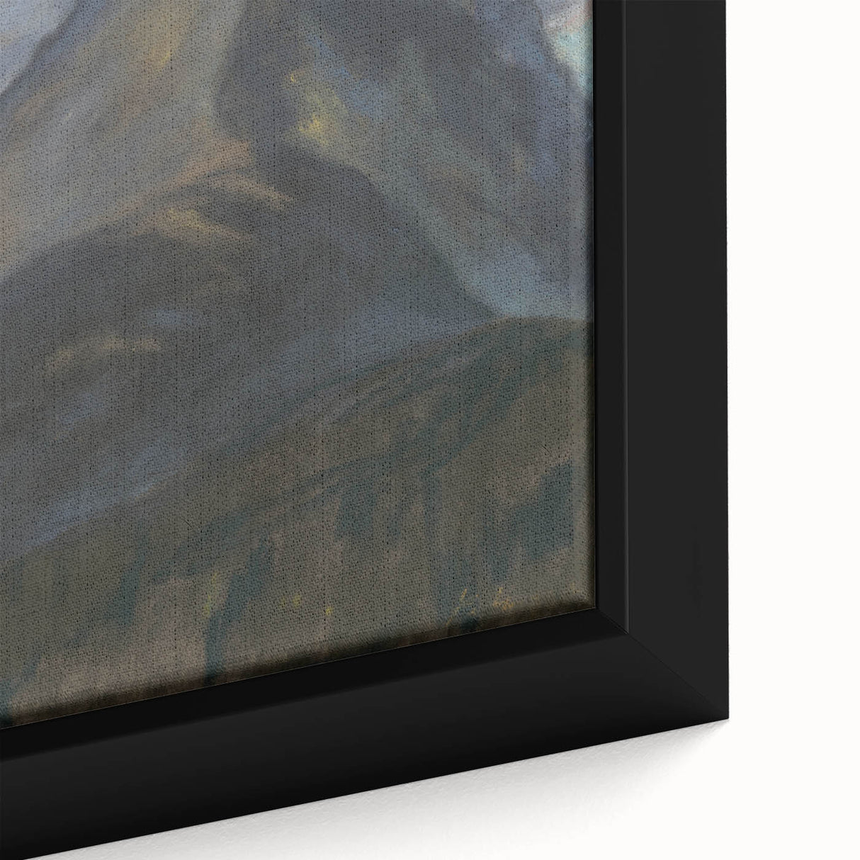 Spring Landscape Modern Wall Art – Serene Mountain Scene