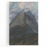 Spring Landscape Modern Wall Art – Serene Mountain Scene