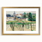 Cézanne’s Village Square - Classic French Impressionist Wall Art