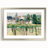 Cézanne’s Village Square - Classic French Impressionist Wall Art