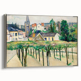 Cézanne’s Village Square - Classic French Impressionist Wall Art
