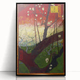 Impressionist Wall Art - Blooming Plum Orchard by Van Gogh