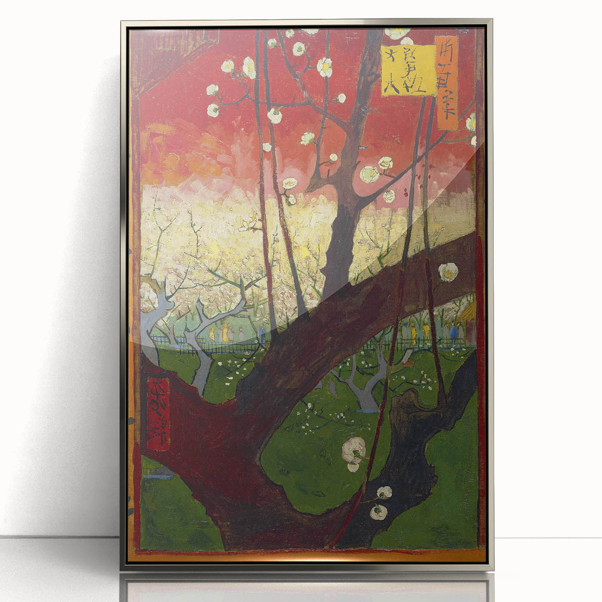 Impressionist Wall Art - Blooming Plum Orchard by Van Gogh