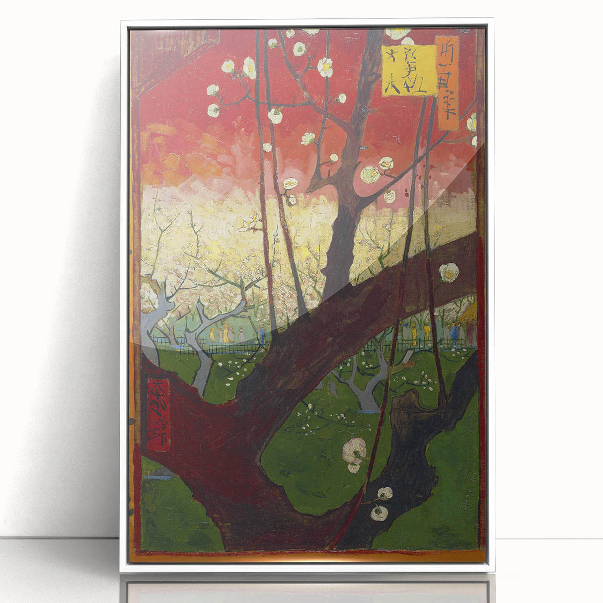 Impressionist Wall Art - Blooming Plum Orchard by Van Gogh