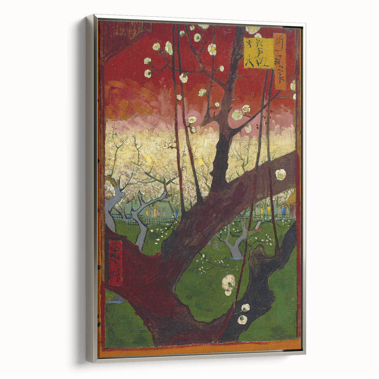 Impressionist Wall Art - Blooming Plum Orchard by Van Gogh