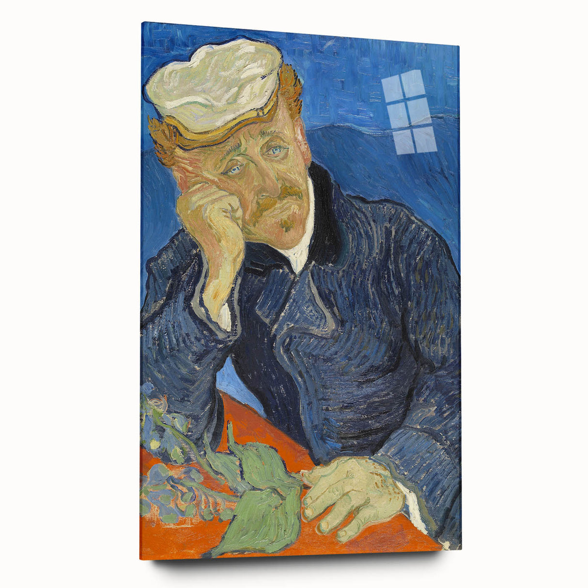 Impressionist Wall Art - Portrait of Dr. Gachet by Van Gogh