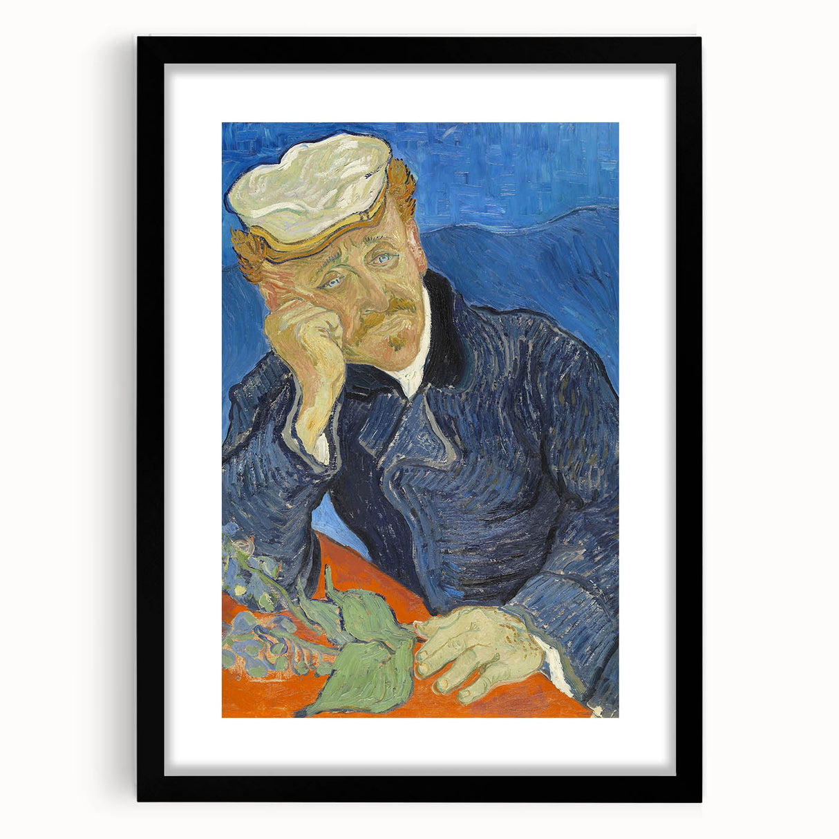 Impressionist Wall Art - Portrait of Dr. Gachet by Van Gogh