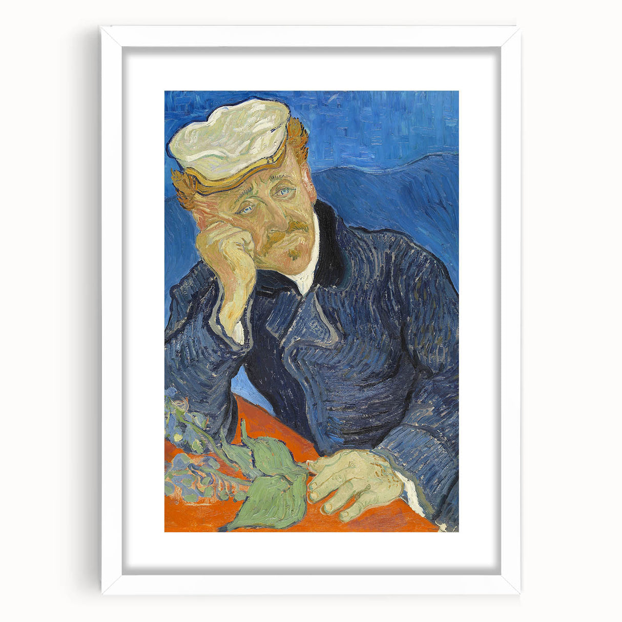 Impressionist Wall Art - Portrait of Dr. Gachet by Van Gogh
