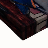 Self-Portrait Modern Wall Art – Bold Expressionist Portrait