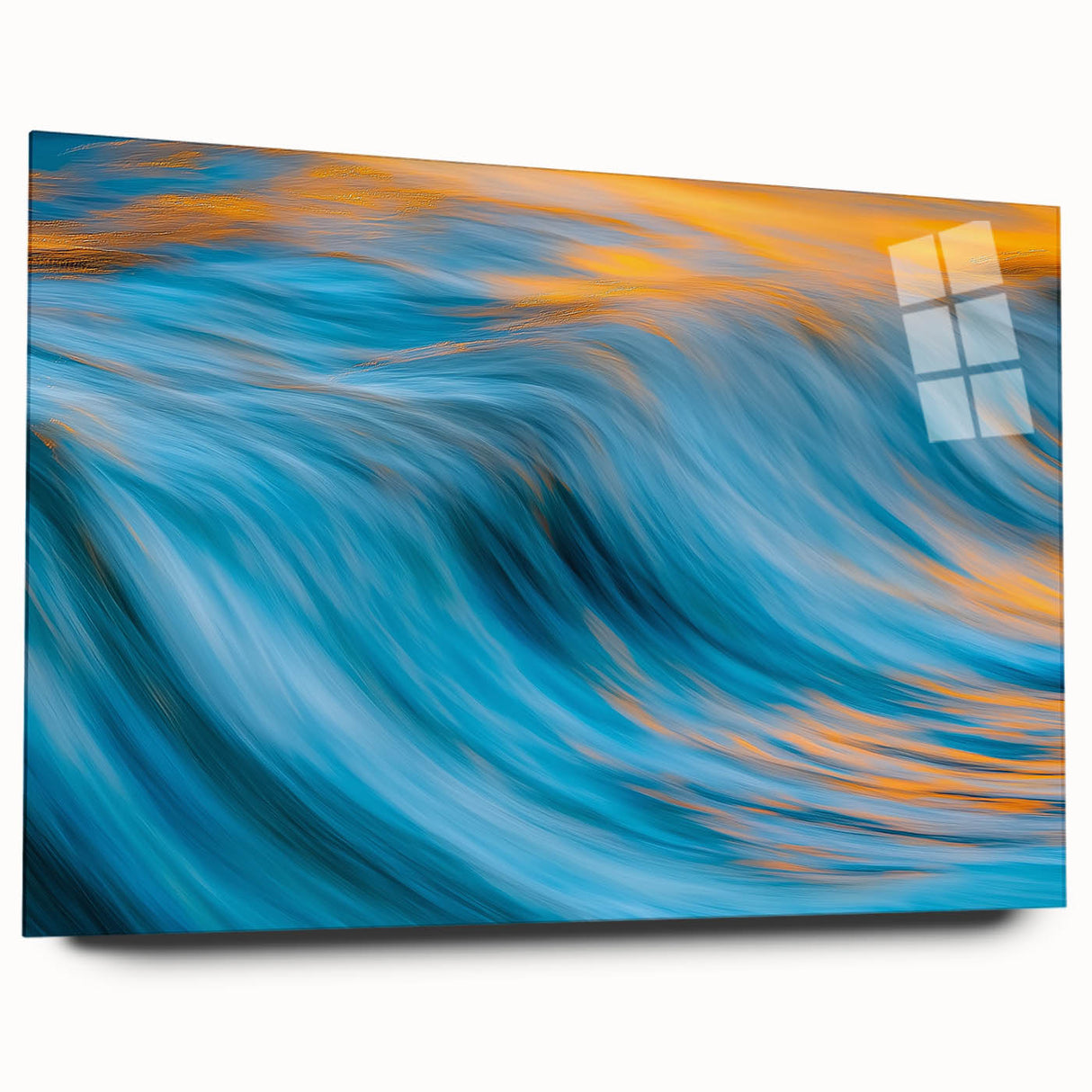 Liquid Flame – Abstract Wave Photography with Oceanic Motion Flow