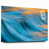 Liquid Flame – Abstract Wave Photography with Oceanic Motion Flow