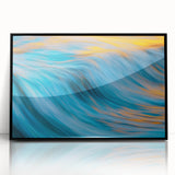 Liquid Flame – Abstract Wave Photography with Oceanic Motion Flow