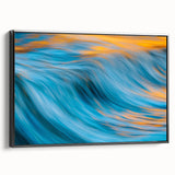 Liquid Flame – Abstract Wave Photography with Oceanic Motion Flow
