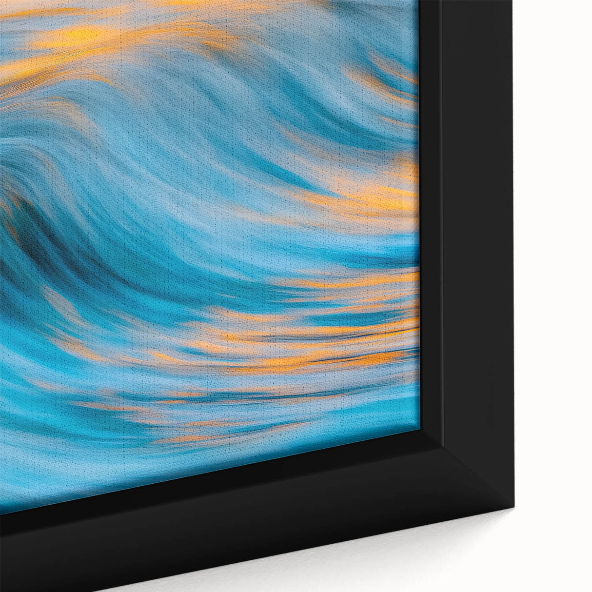 Liquid Flame – Abstract Wave Photography with Oceanic Motion Flow