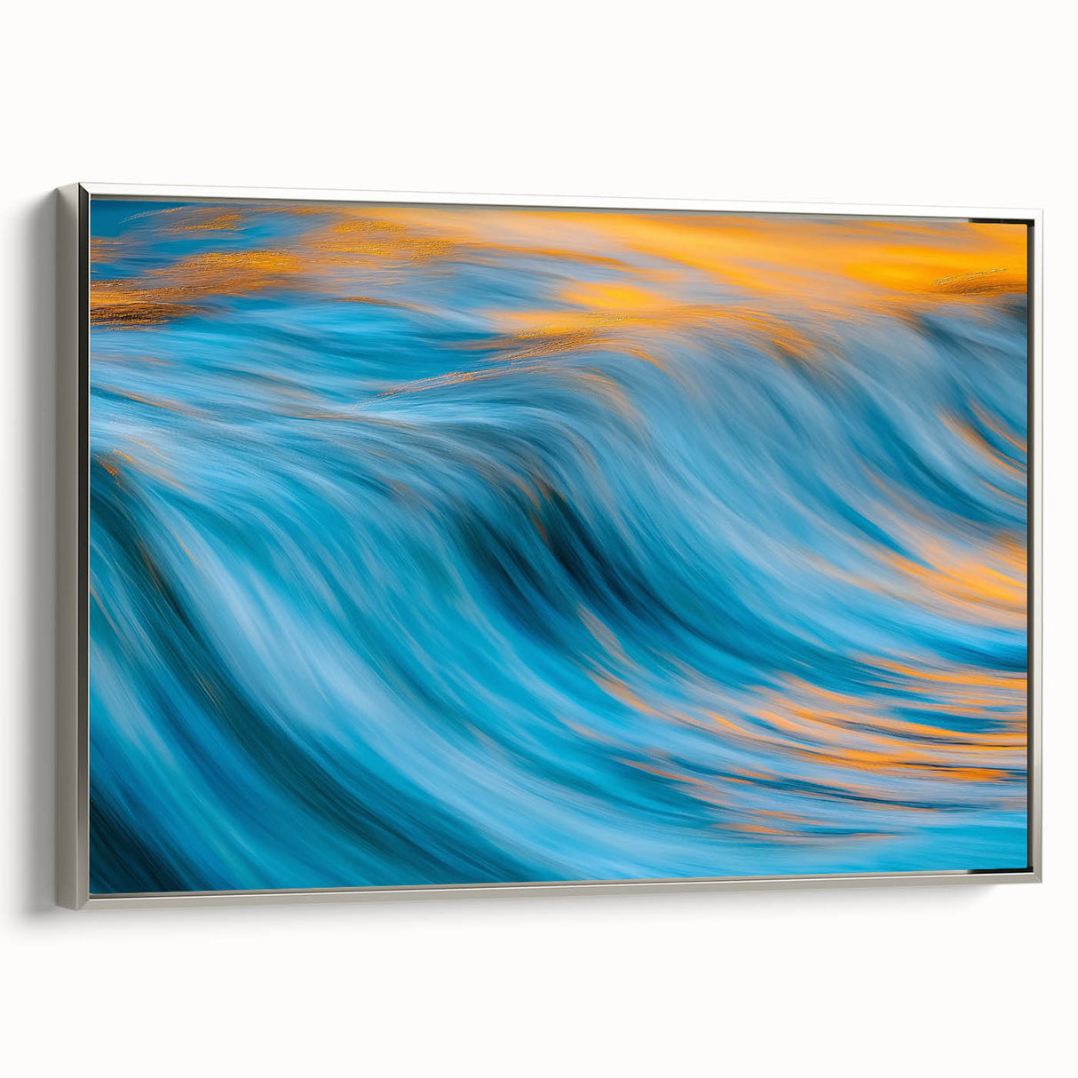Liquid Flame – Abstract Wave Photography with Oceanic Motion Flow