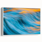 Liquid Flame – Abstract Wave Photography with Oceanic Motion Flow