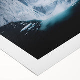 Stunning landscape canvas print showcasing dramatic cliffs and vibrant colors, rolled for shipping in a protective tube, perfect for home décor.