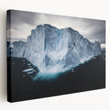 Stretched canvas artwork depicting a breathtaking landscape with cliffs and vibrant colors, showcasing the natural beauty of the outdoors, perfect for home decor.