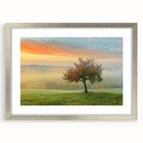 Sunrise Orchard Office Wall Art – Modern Corporate Decor