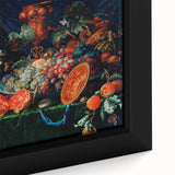 Baroque Art Print - Luxurious Still Life with Fruit and Goblets