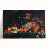 Baroque Art Print - Luxurious Still Life with Fruit and Goblets