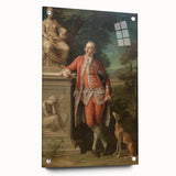 Neoclassical Art Print: Peter Beckford - Classic English Aristocrat Portrait