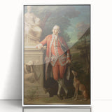 Neoclassical Art Print: Peter Beckford - Classic English Aristocrat Portrait