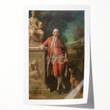 Neoclassical Art Print: Peter Beckford - Classic English Aristocrat Portrait