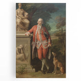 Neoclassical Art Print: Peter Beckford - Classic English Aristocrat Portrait