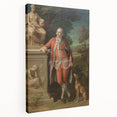 Neoclassical Art Print: Peter Beckford - Classic English Aristocrat Portrait
