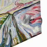 Expressionist Art: "Field in Snow" Modern Expressionism Landscape Art