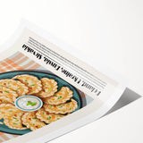 Extra large wall art featuring line art flowers in black on a white background, ideal for large living room decor.