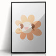 Girls Bedroom Art - Happy Daisy Kids Room Wall Decor