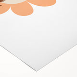 Girls Bedroom Art - Happy Daisy Kids Room Wall Decor