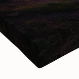 Close-up of a stretched canvas art piece depicting a serene landscape bridge, showcasing vibrant colors and intricate details, perfect for home decor enthusiasts.